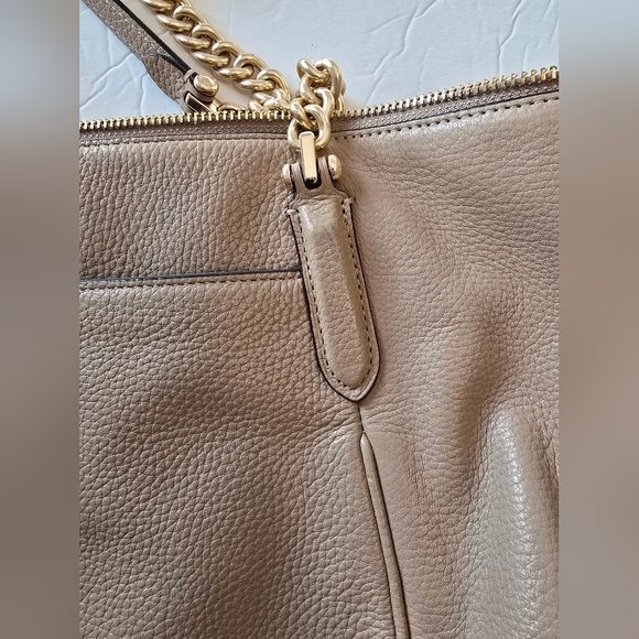 Coach Ava Chain Tote Taupe - Picture 5 of 9